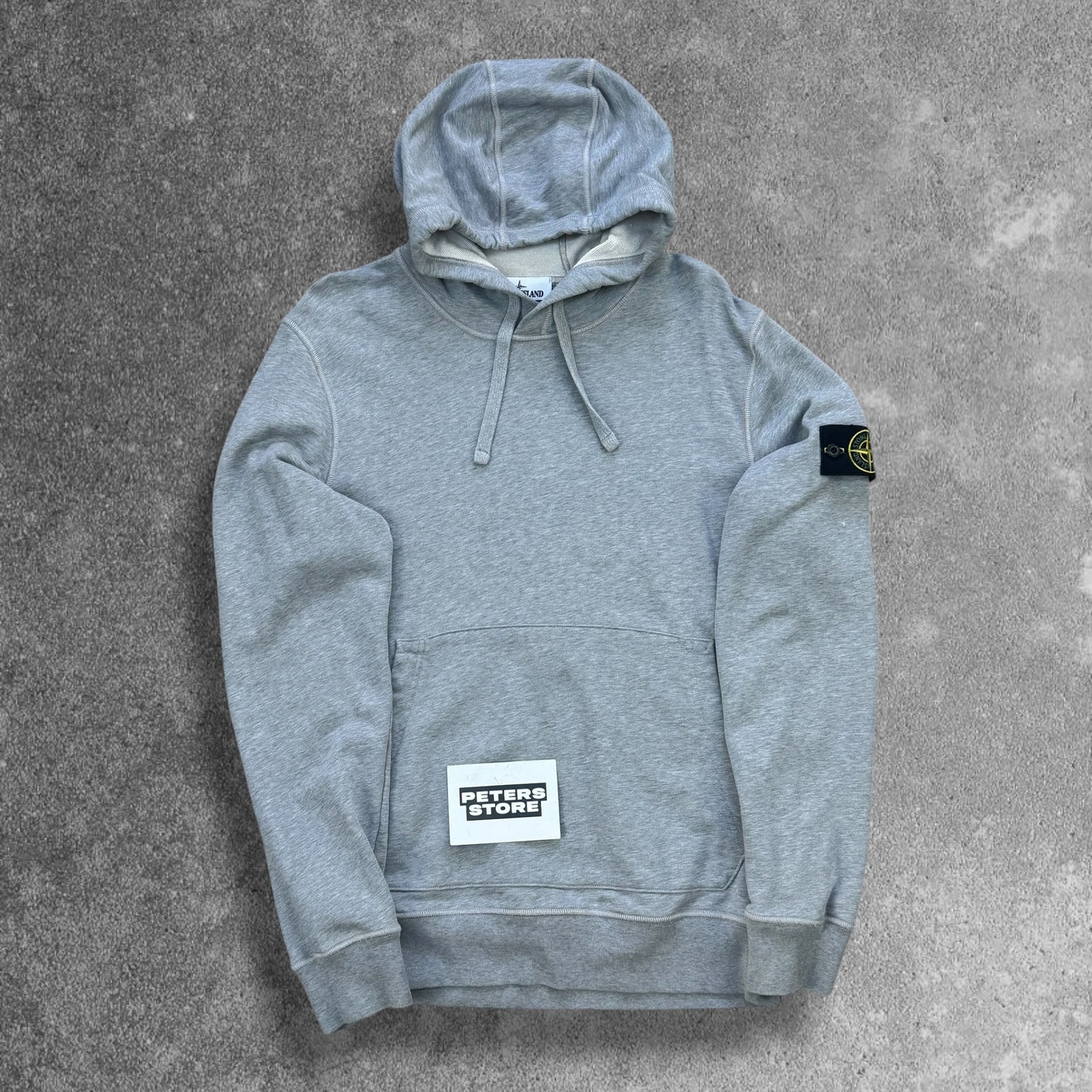 Stone Island Grey Hoodie Size Large RRP £350