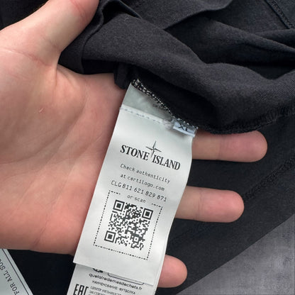 Stone Island T Shirt XL Black Back Print
