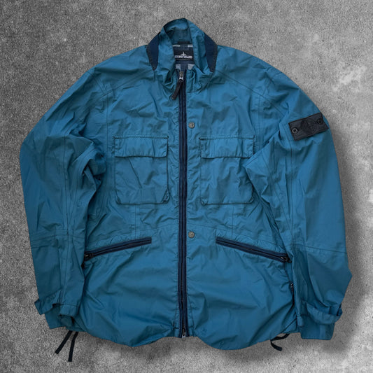 Stone Island Shadow Project Pulver-R 3L Jacket Blue RRP £750