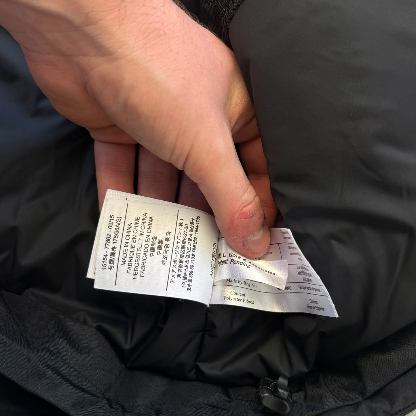 Arc'teryx Fission SV Insulated Gore-Tex Jacket Men's Small RRP £550