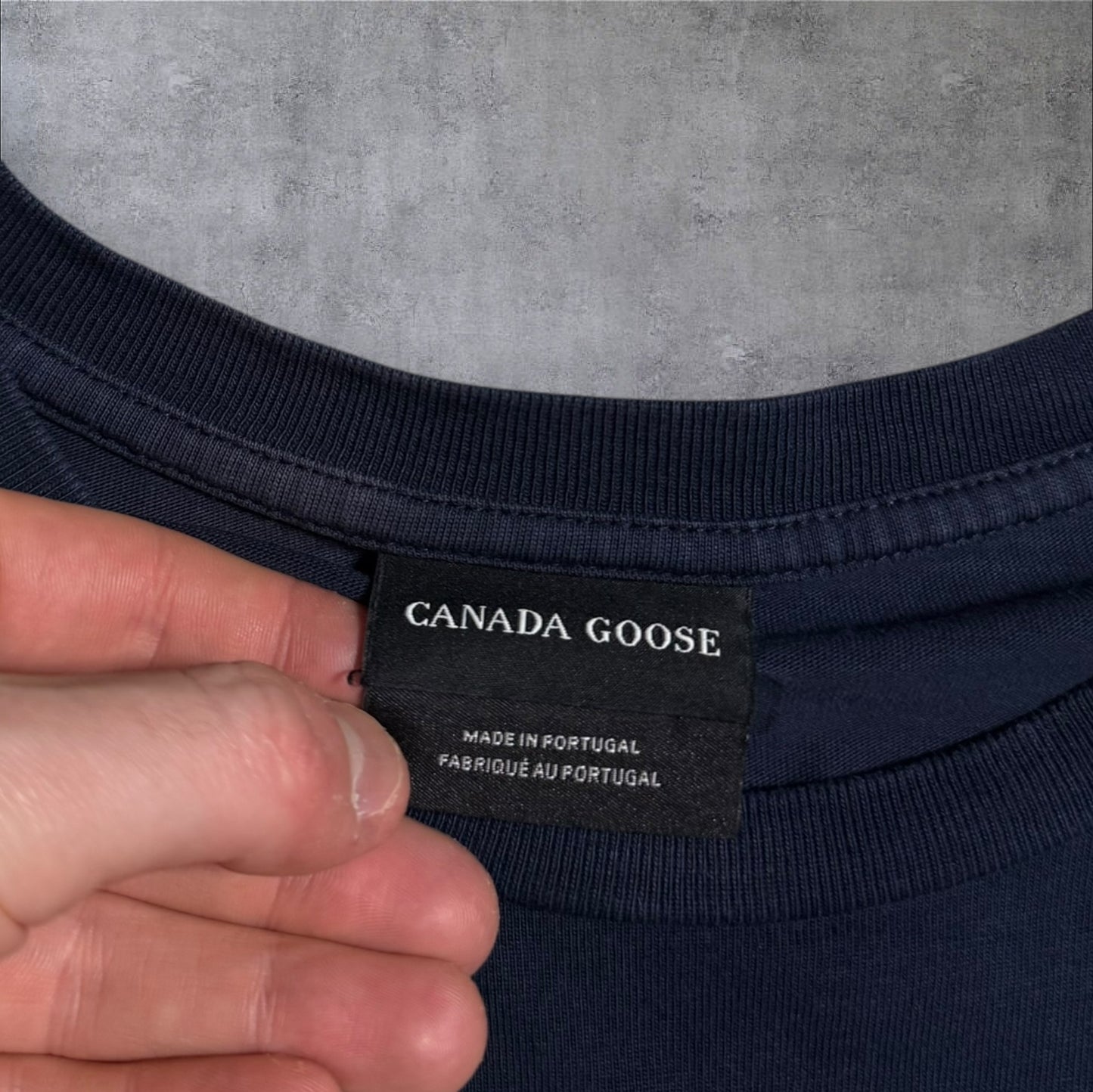 Canada Goose T Shirt Navy Large RRP £150