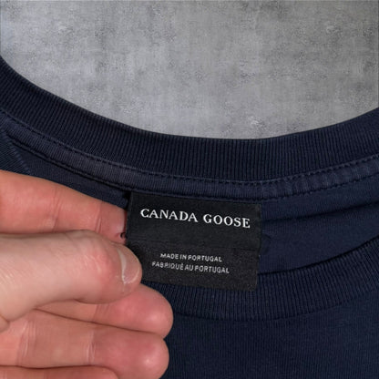 Canada Goose T Shirt Navy Large RRP £150