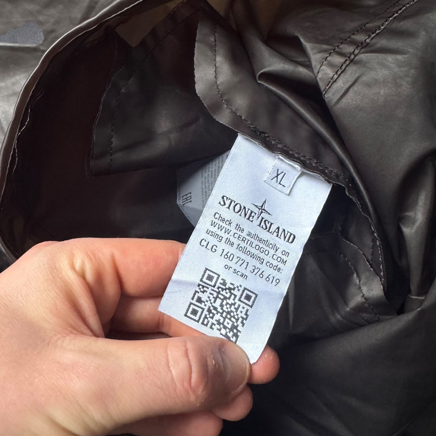 Stone Island Supreme Polo Cover Composite Anorak Large RRP £900