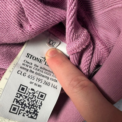 Stone Island Hoodie Pink Size XXL RRP £325