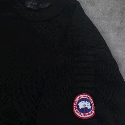 Canada Goose Patterson Merino Wool Knit Jumper XL RRP £450+