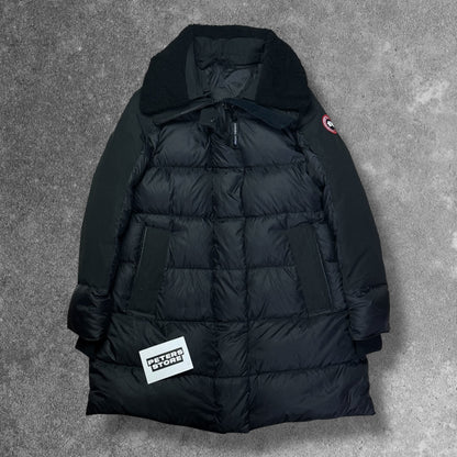 Canada Goose Women's Small Shearling Collar Puffer Jacket RRP £1150