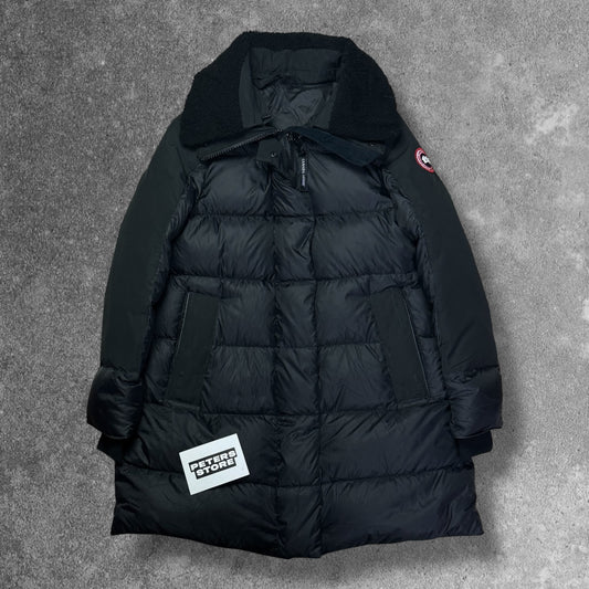 Canada Goose Women's Small Shearling Collar Puffer Jacket RRP £1150