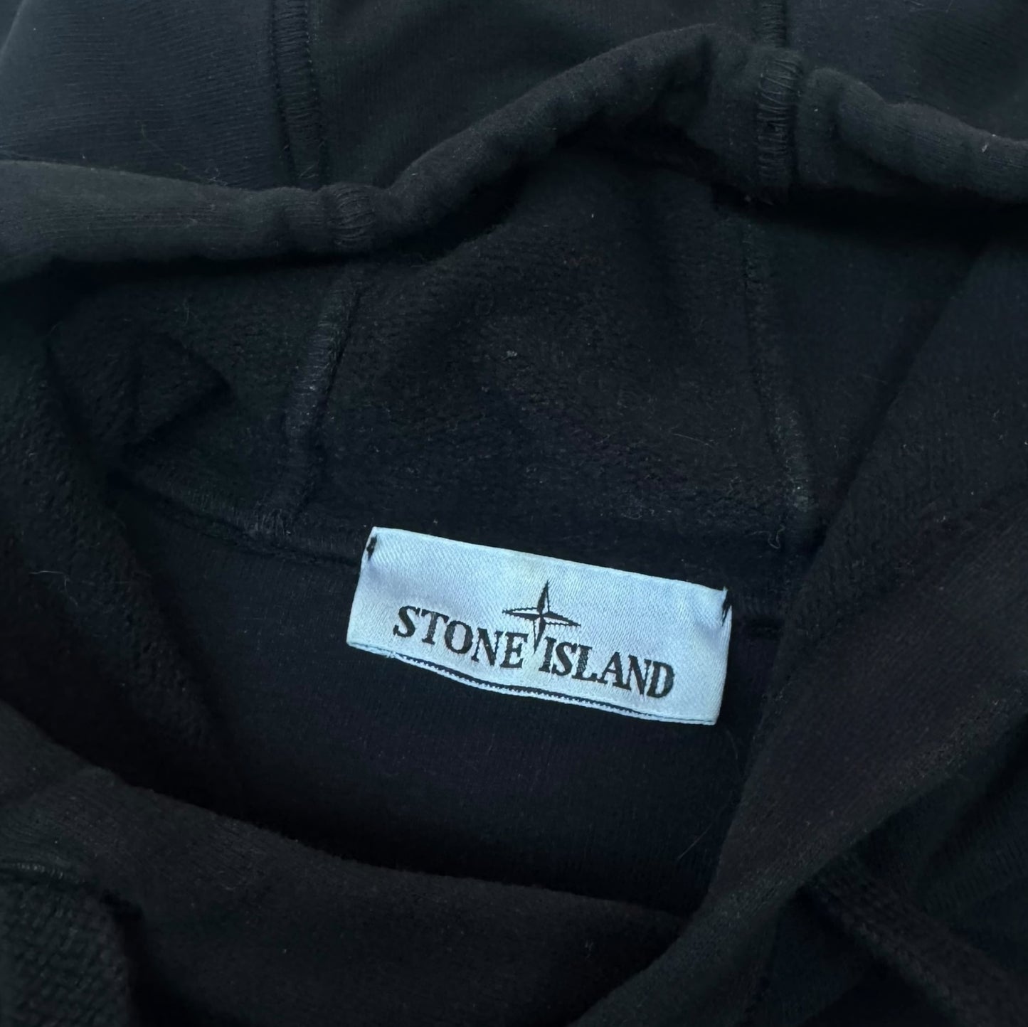 Stone Island Hoodie Black Medium RRP £325