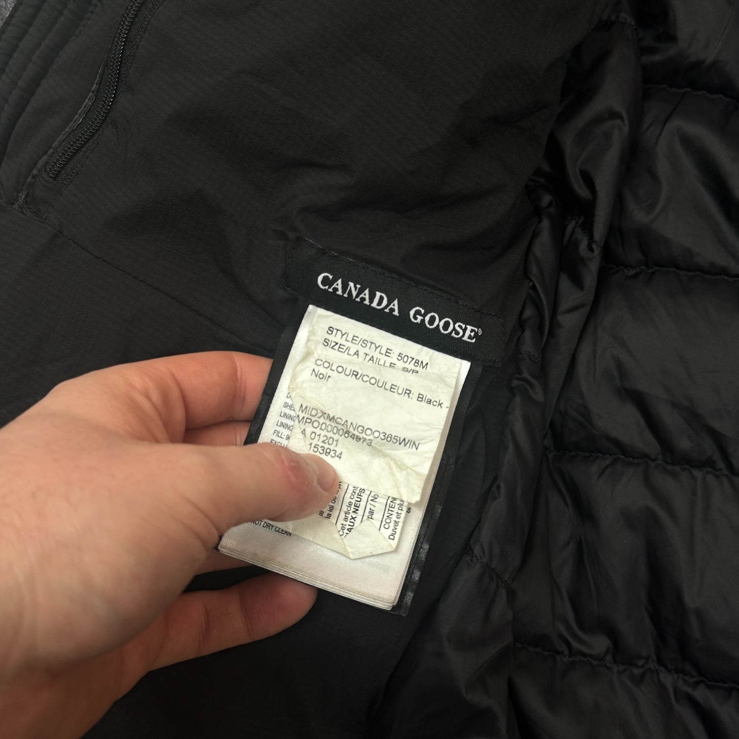Canada Goose Hooded Lodge Jacket Size Small RRP £550