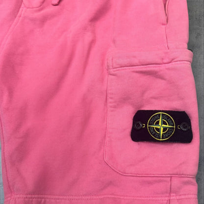Stone Island Bermuda Shorts Hot Pink RRP £300
