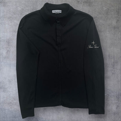 Vintage 90s Stone Island Embroidered Arm Jumper Size Large RRP £450