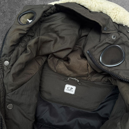 CP Company Korean Exclusive Goggle Shearling Parka Medium/ Large  RRP £995