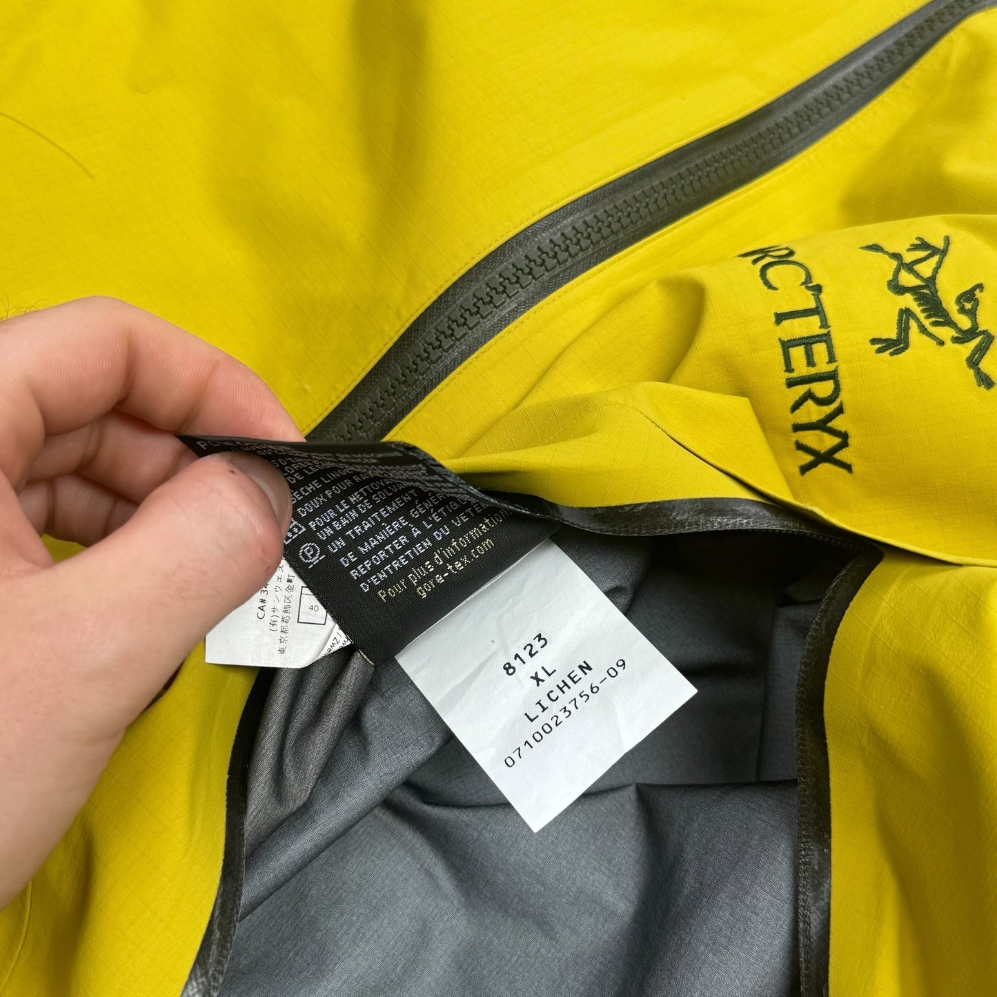 Vintage Arc'teryx Beta AR Men's XL Lichen Rare RRP £650