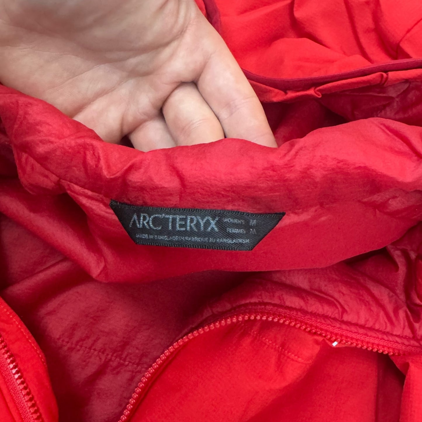 Arc’teryx Womens Atom LT Jacket Medium Red RRP £265