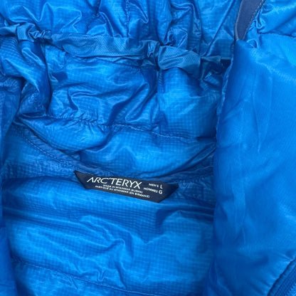 Arcteryx Cerium Puffer Jacket Large Blue RRP £350