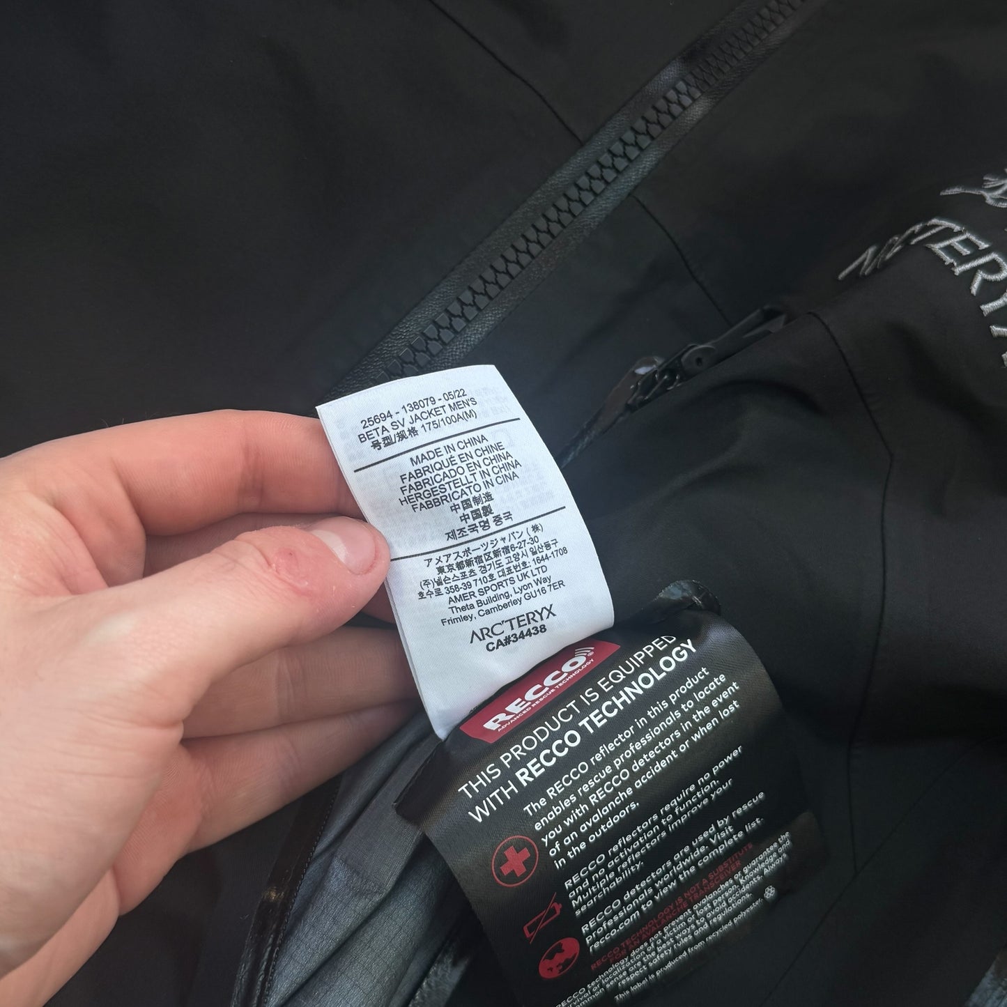 Arc'teryx Beta SV Gore-Tex Pro Jacket Men's Medium RRP £700