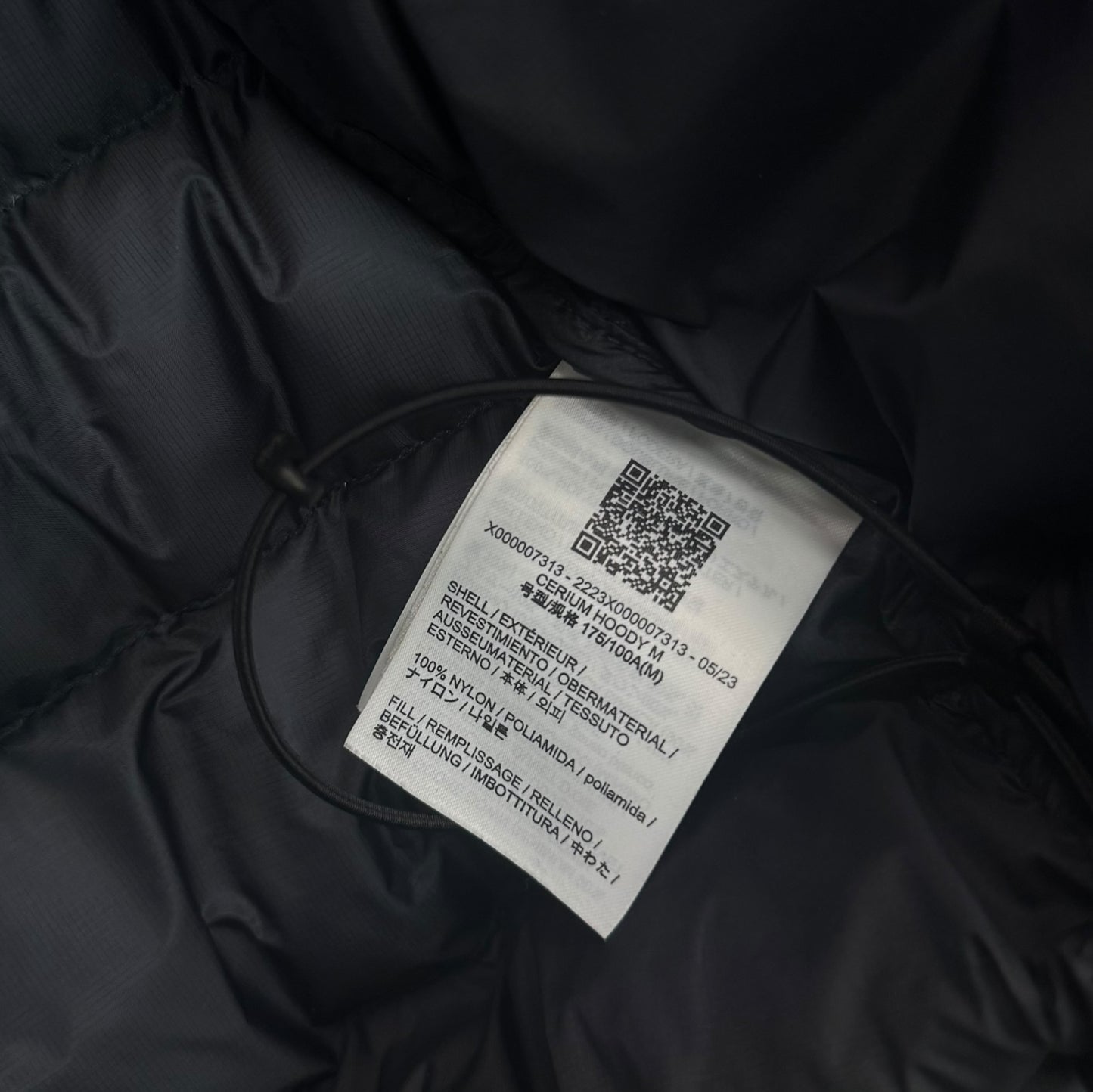 Arc’teryx Cerium Hoody Puffer Jacket Navy Medium 2023 RRP £350