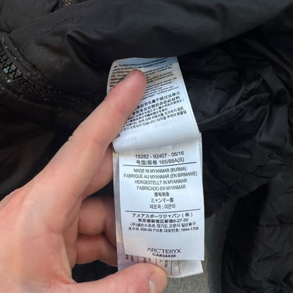 Arc’teryx Cerium Puffer Jacket Women’s Small Black RRP £350