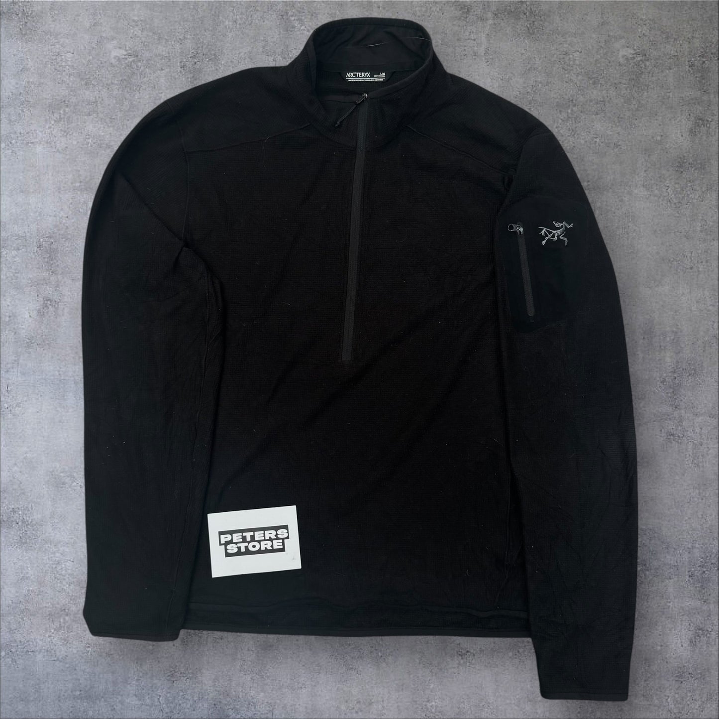 Arc’teryx Delta LT Fleece Black Size Large RRP £140+