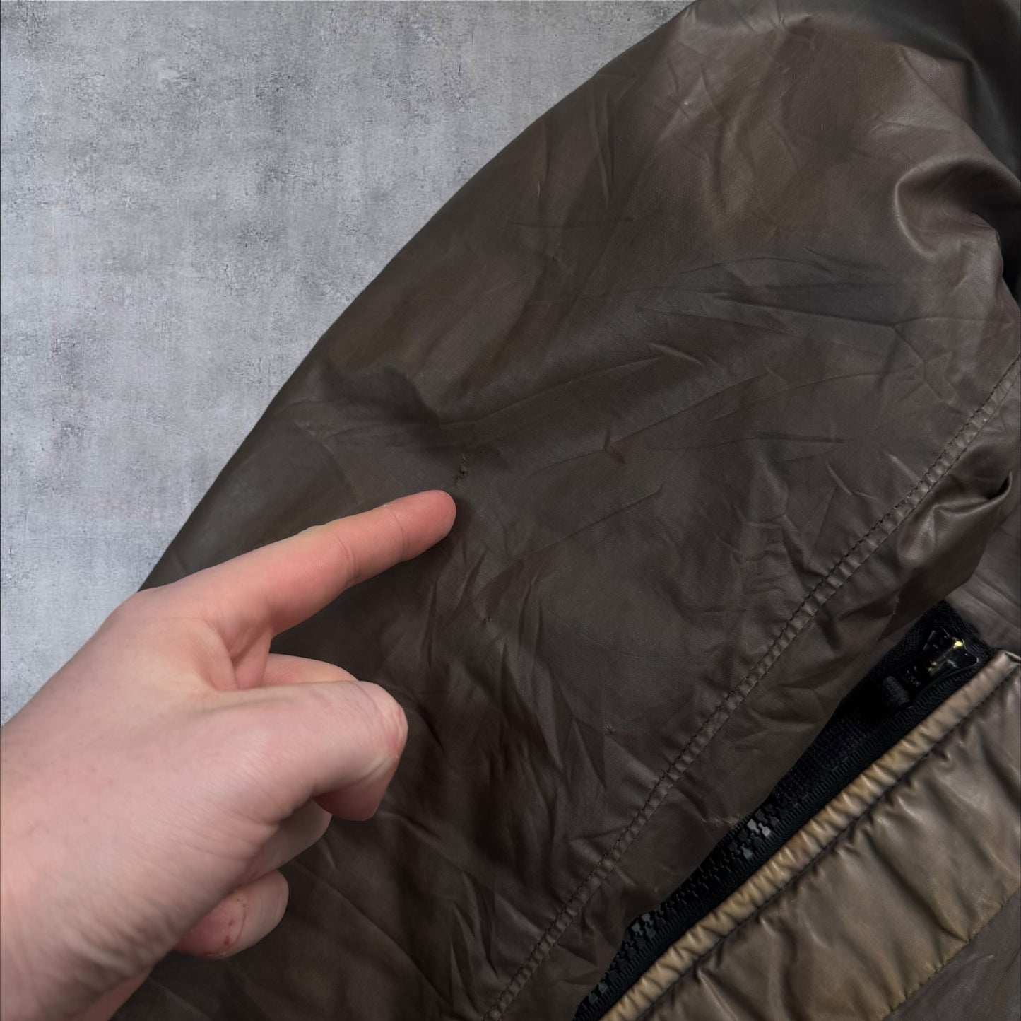 Stone Island Mossola Gommata Jacket Medium RRP £750