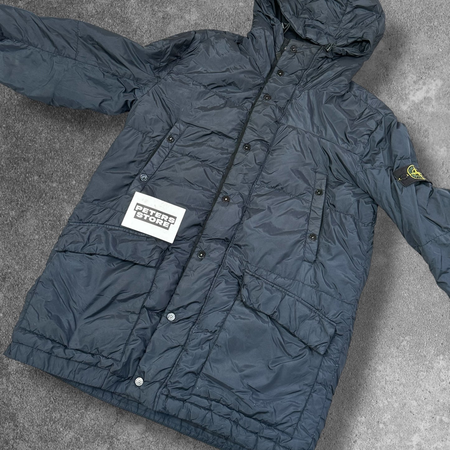 Stone Island Garment Dyed Crinkle Down Parka RRP £995