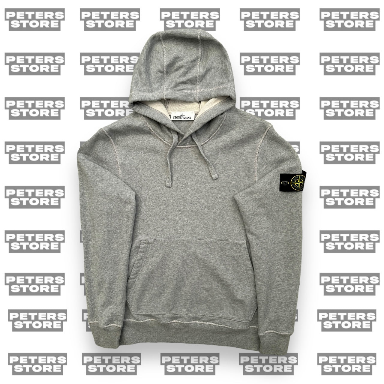 Stone Island Grey Hoodie