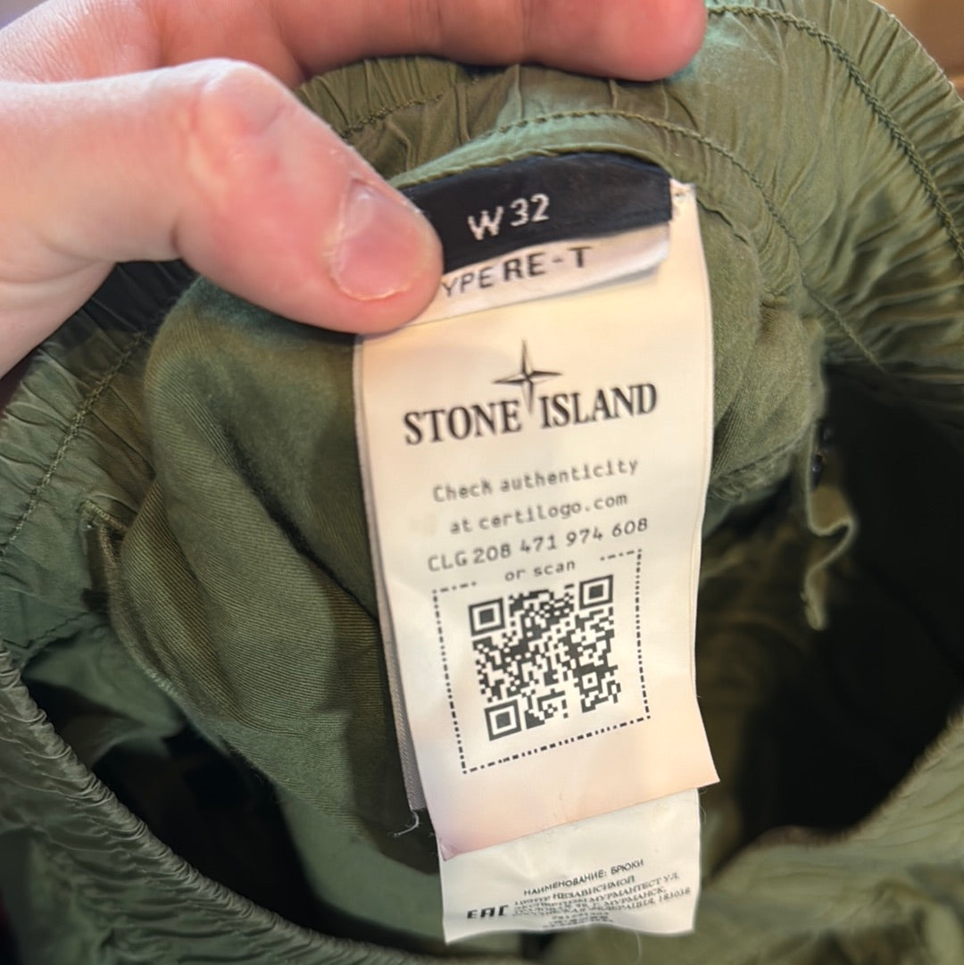 Stone Island Khaki Cargos