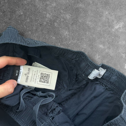 Stone Island Cargo Trousers W32 Navy RRP £350