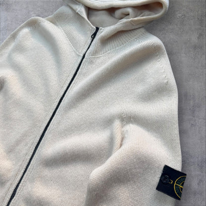 Stone Island Knit Hoodie Zip-Up – Extra Large RRP £425+