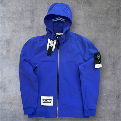 Stone Island Brand New With Tags Fleece Lined Softshell Ocean Blue XL BNWT RRP £675
