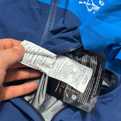 Arcteryx Rush Goretex Pro Ski Jacket Mens Large Blue Two-Tone RRP £650