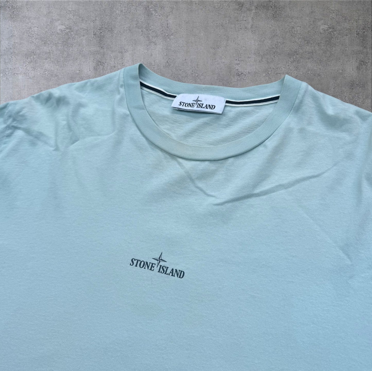 Stone Island Graphic T-Shirt XXL Blue RRP £205