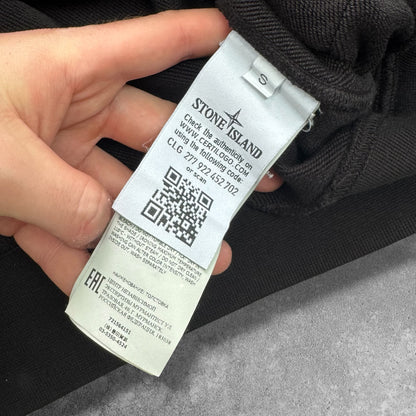 Stone Island Hoodie Small Black 21" Pit to Pit RRP £350
