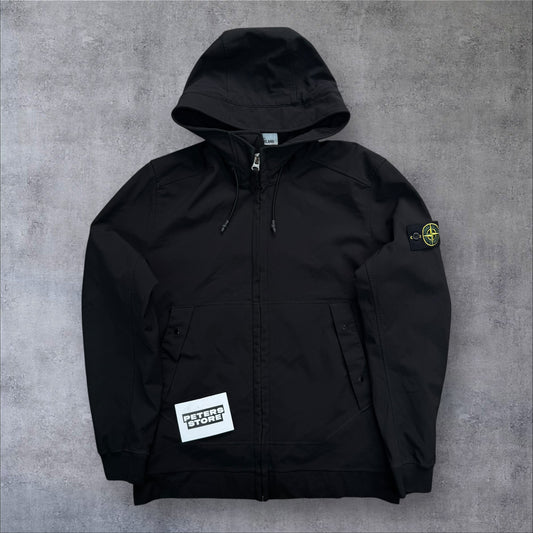 Stone Island Fleece Lined Softshell Black XL RRP £625
