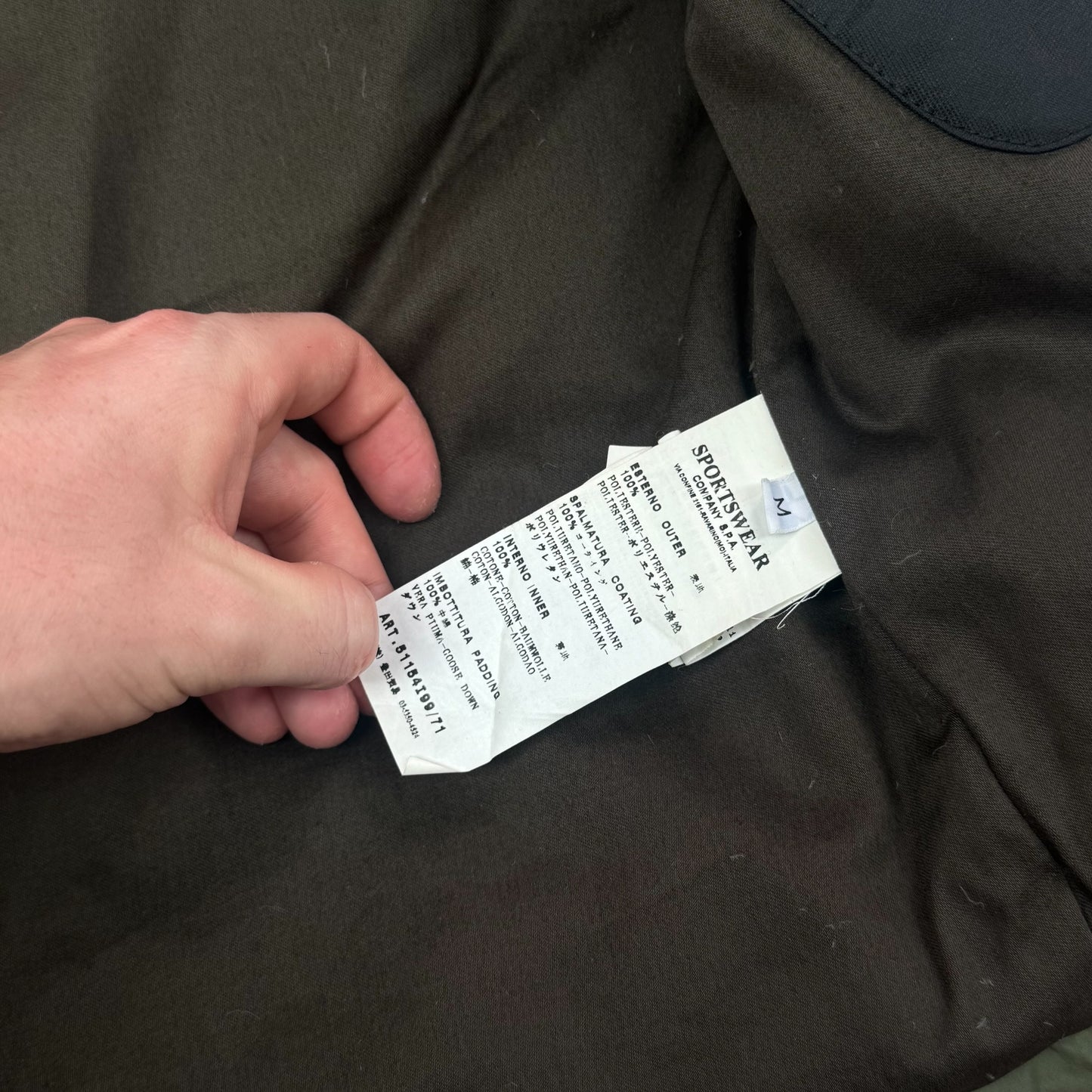 Stone Island Ice Jacket Men's Medium Art 51154I99 RRP £750