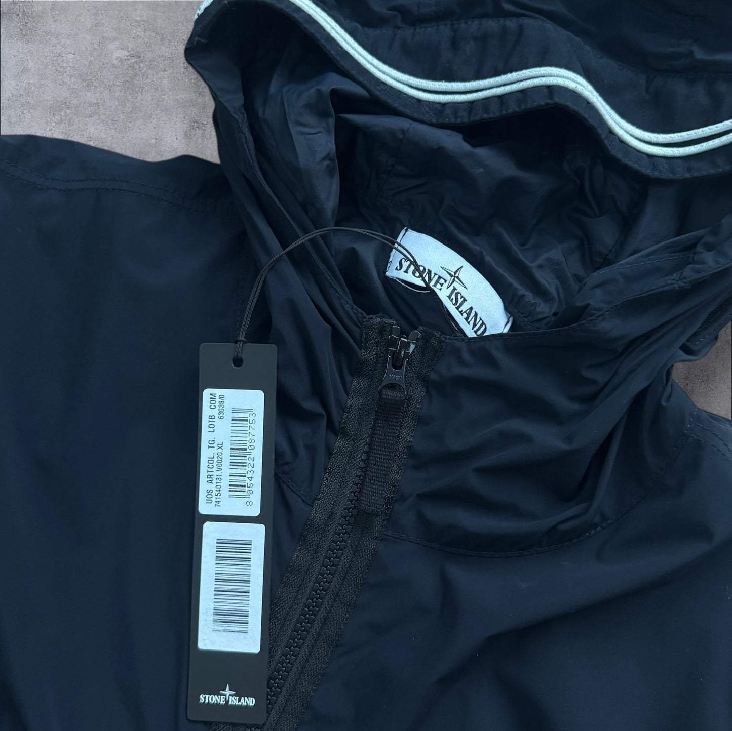 Stone Island Skin Touch Jacket Black XL Brand new with tags RRP £650