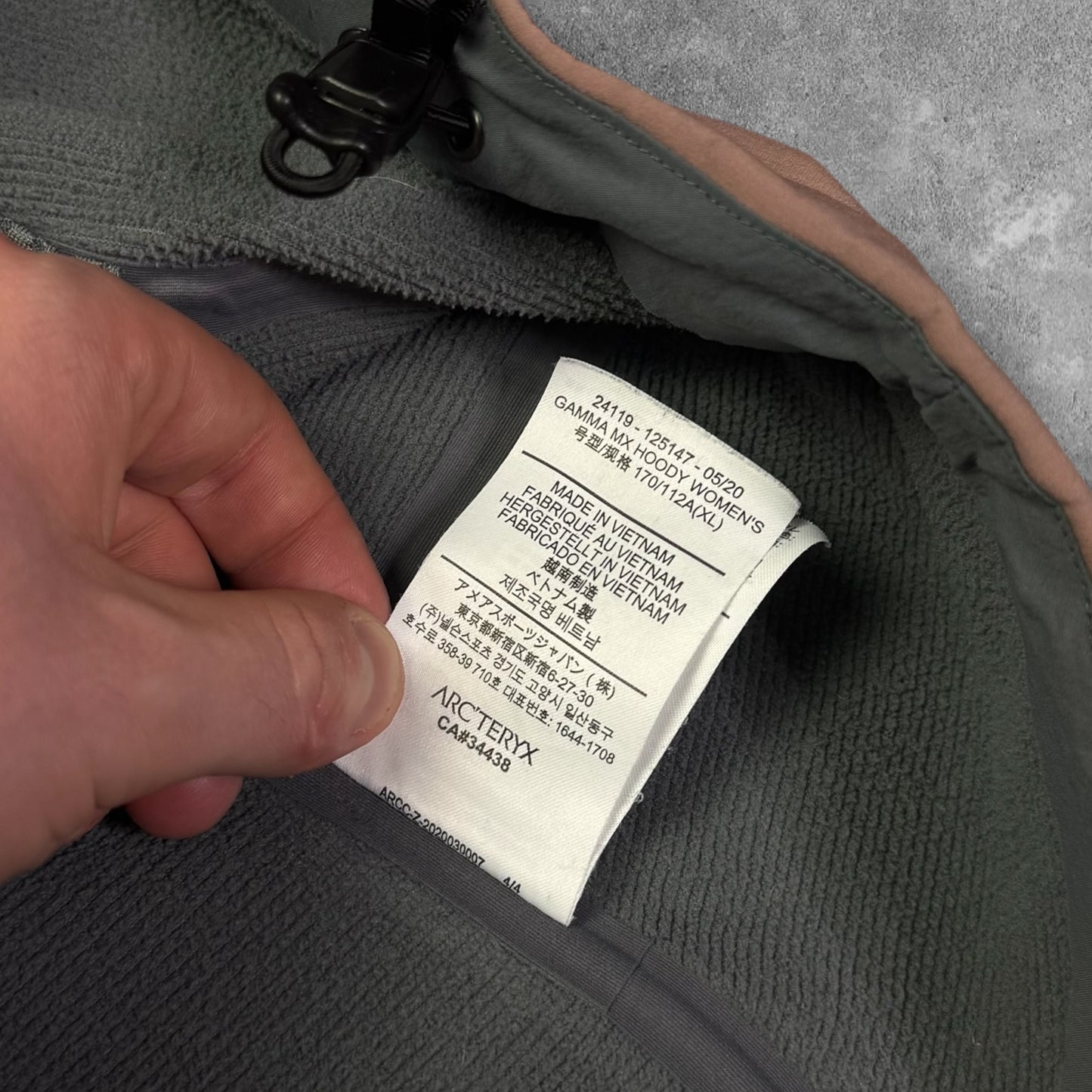 Arc'teryx Gamma MX Hooded Jacket Women's XL RRP £420