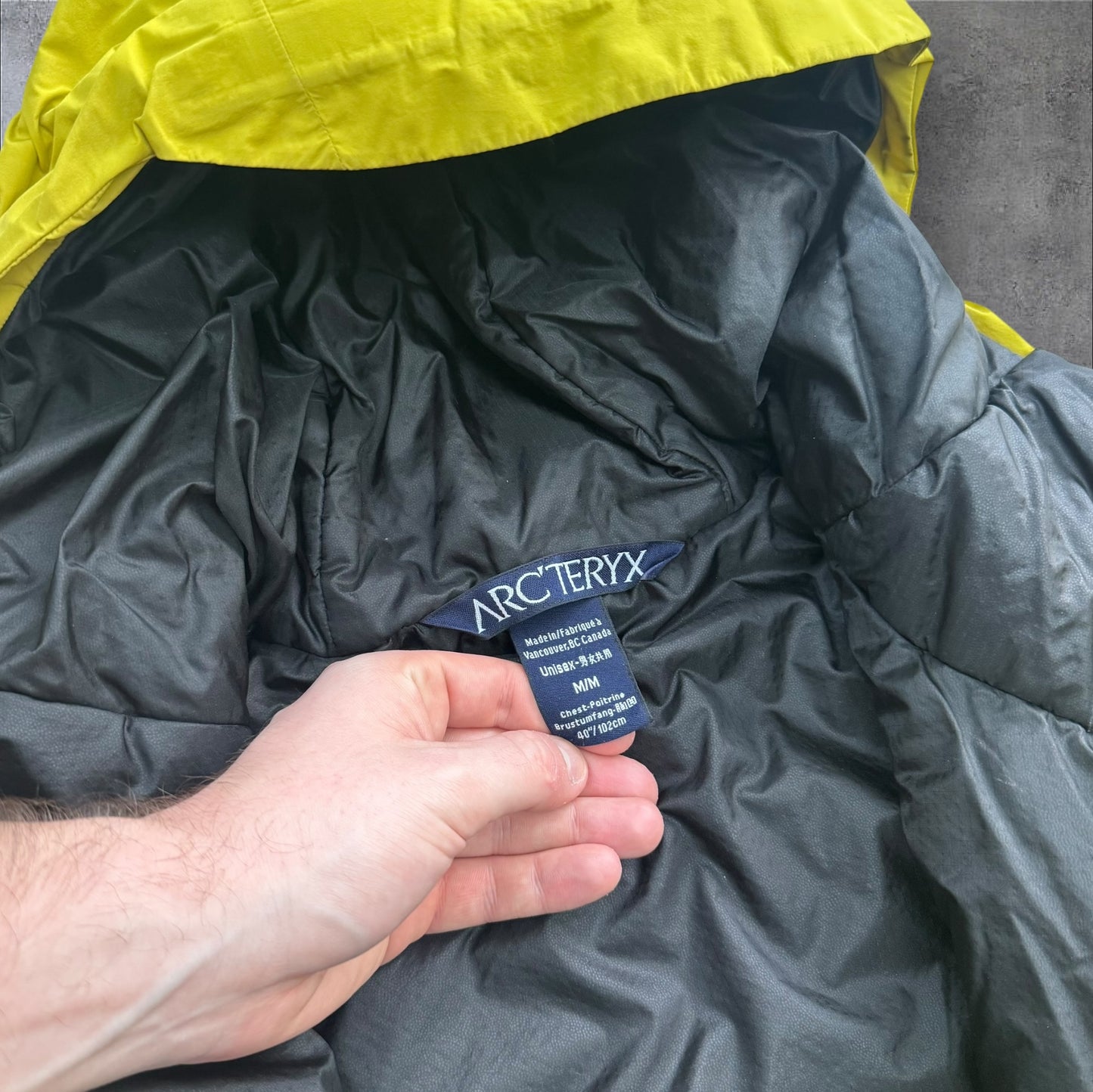 Arc’teryx Fission SV Insulted Goretex Jacket RRP £750