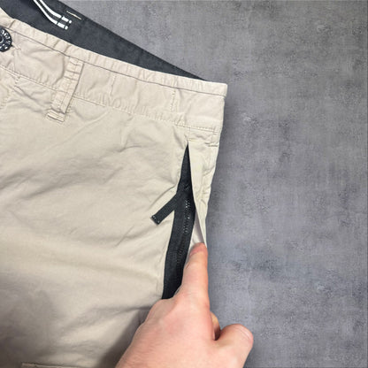 SI 32W Beige Cargo Shorts RRP £225