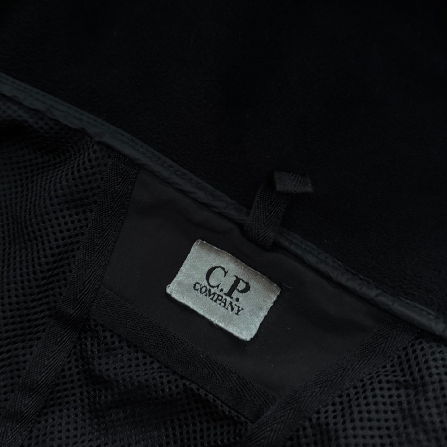CP Company Fleece Lined Softshell Parka Black RRP £525