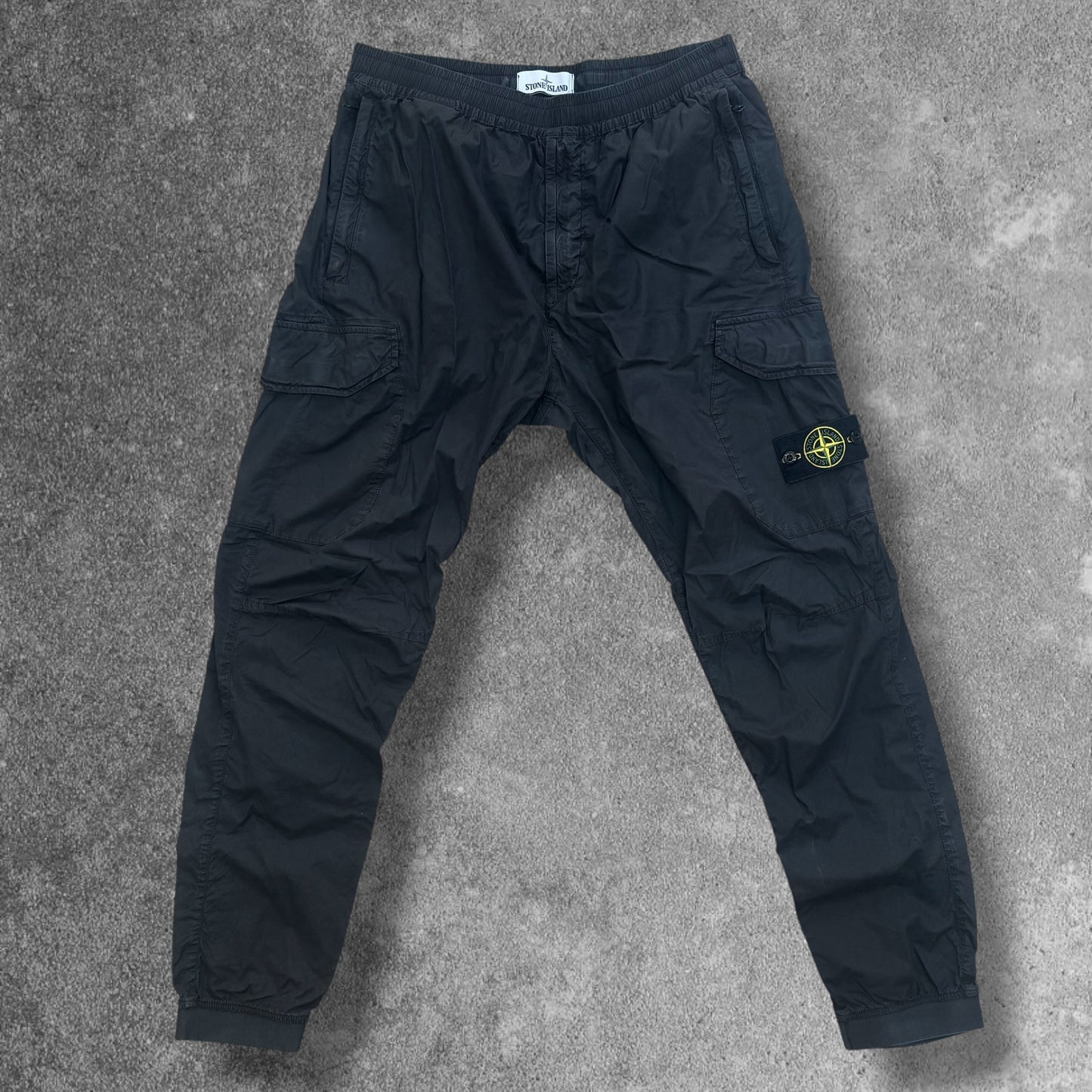 Stone Island Cargos W33 Black RRP £350