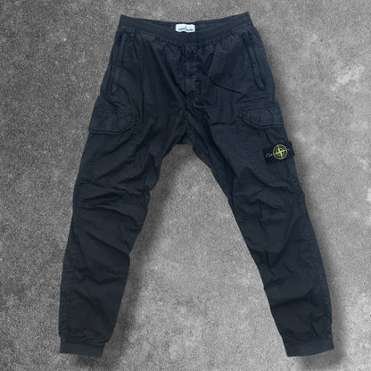 Stone Island Cargos W33 Black RRP £350