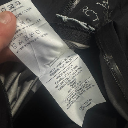 Arc’teryx Zeta AR Goretex Jacket Mens Black RRP £450