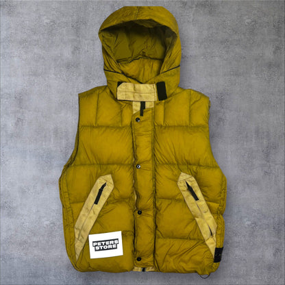 Stone Island Hooded Puffer Gilet XL RRP £495