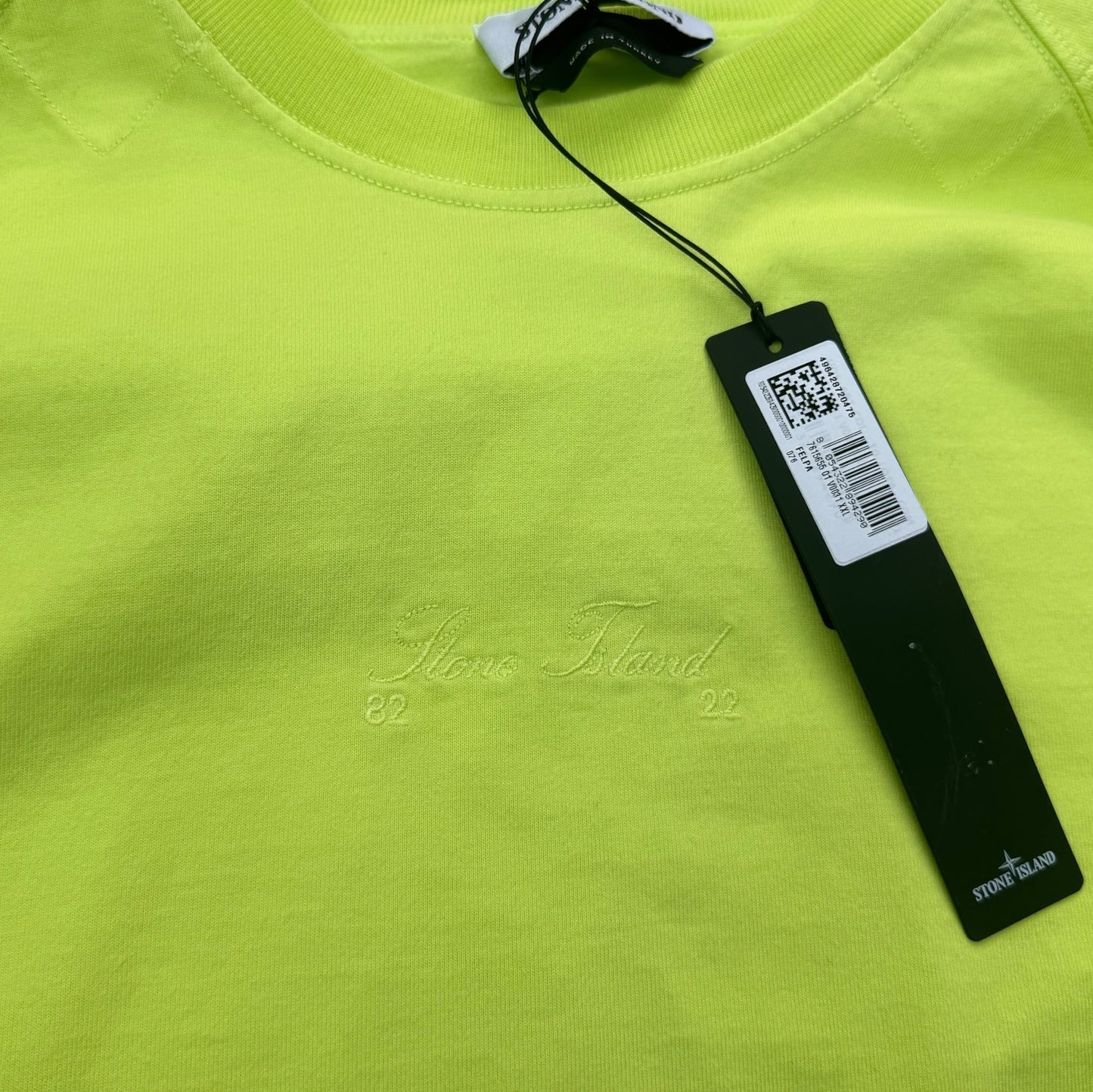 Stone Island 30th Anniversary Brand new with tags Neon Jumper XXL RRP £355