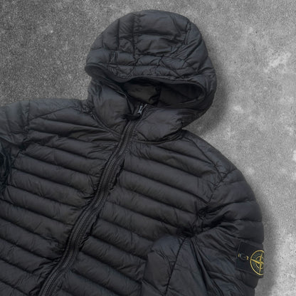 Stone Island Loom Woven Hooded Puffer Jacket Size XL RRP £900