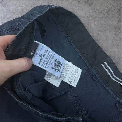 Stone Island Cargo Shorts 36W Navy RRP £280