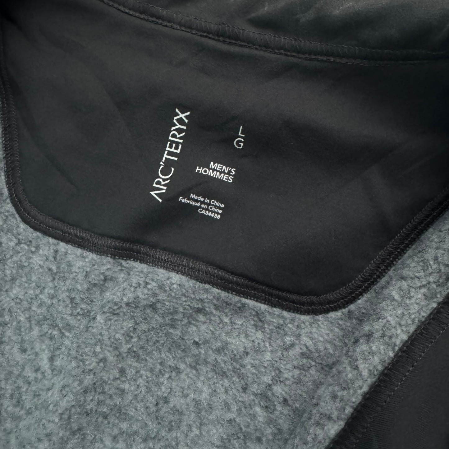 Arc’teryx Covert Full Zip Fleece Large RRP £160