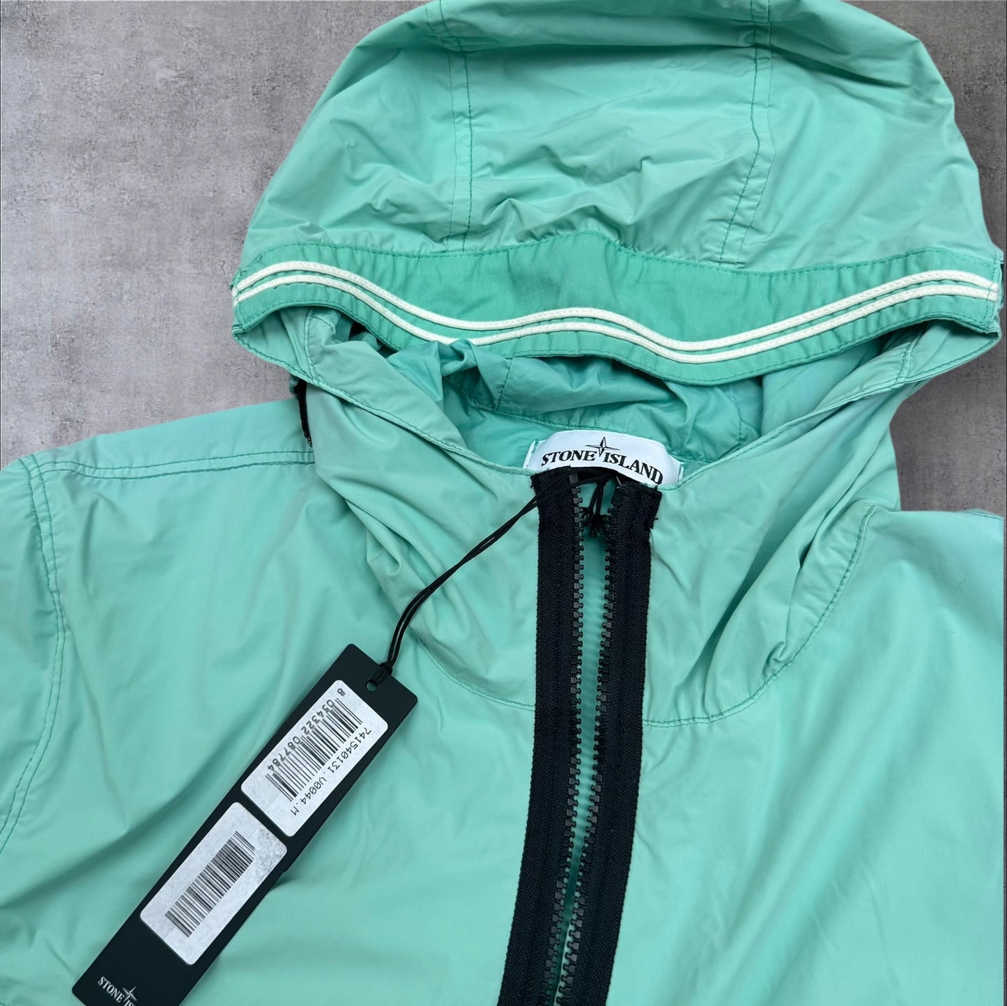 Stone Island Skin Touch Mint Green Jacket Medium Brand New With Tags RRP £750