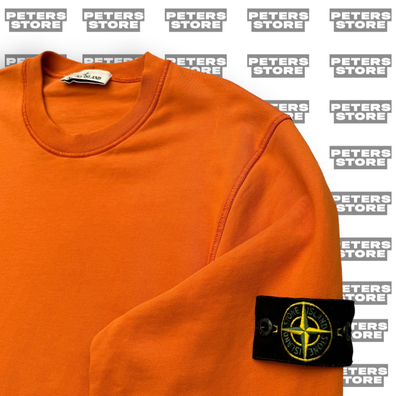 Stone Island Orange Jumper